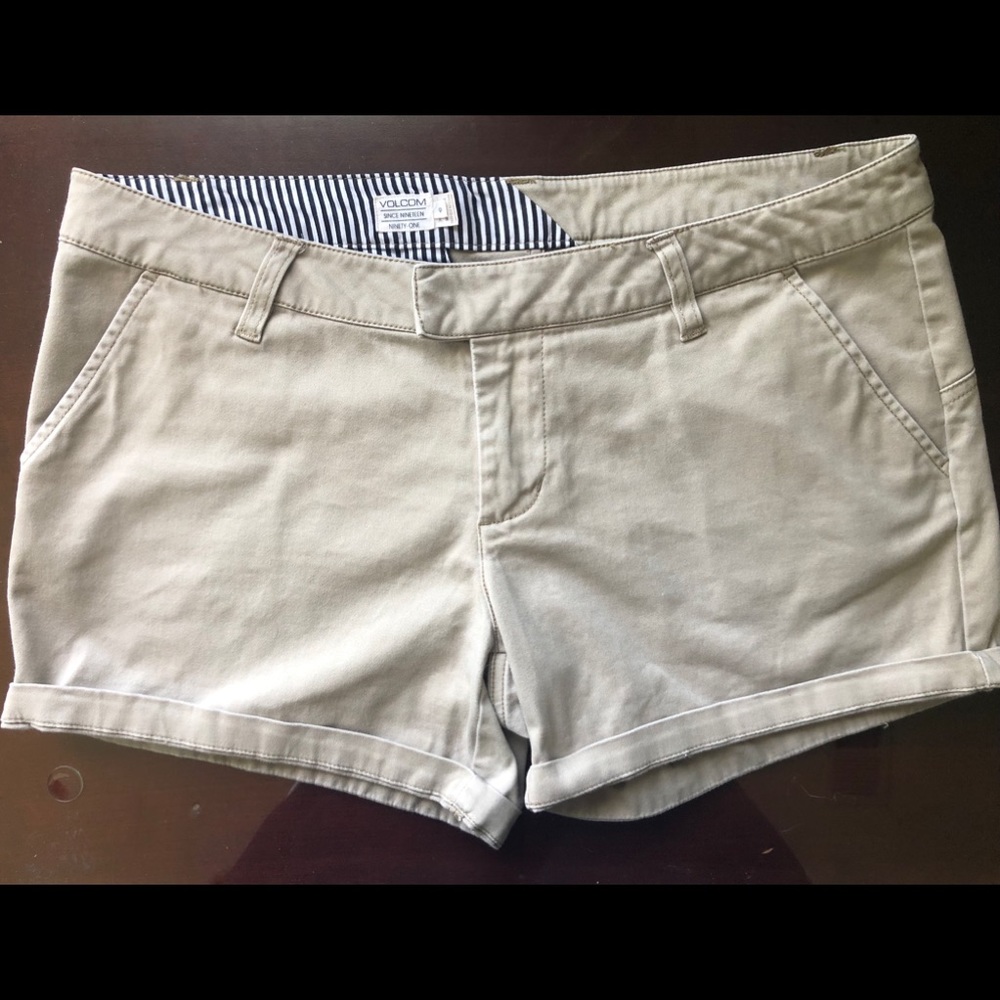 Volcom Khaki Shorts